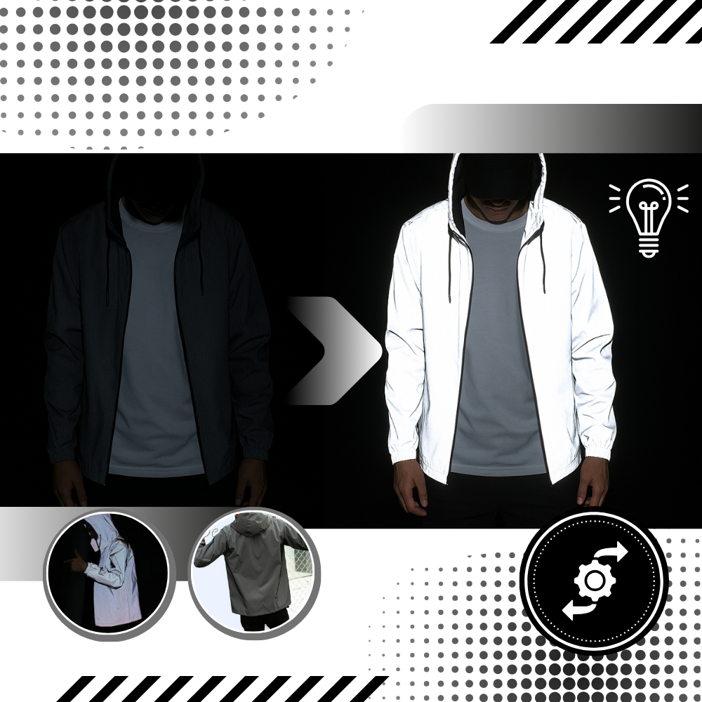 Chaqueta con capucha que cambia de color - Ozerty