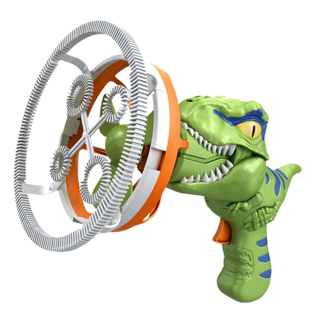 Máquina de burbujas de colores con forma dinosaurio

 -Verde - Ozerty