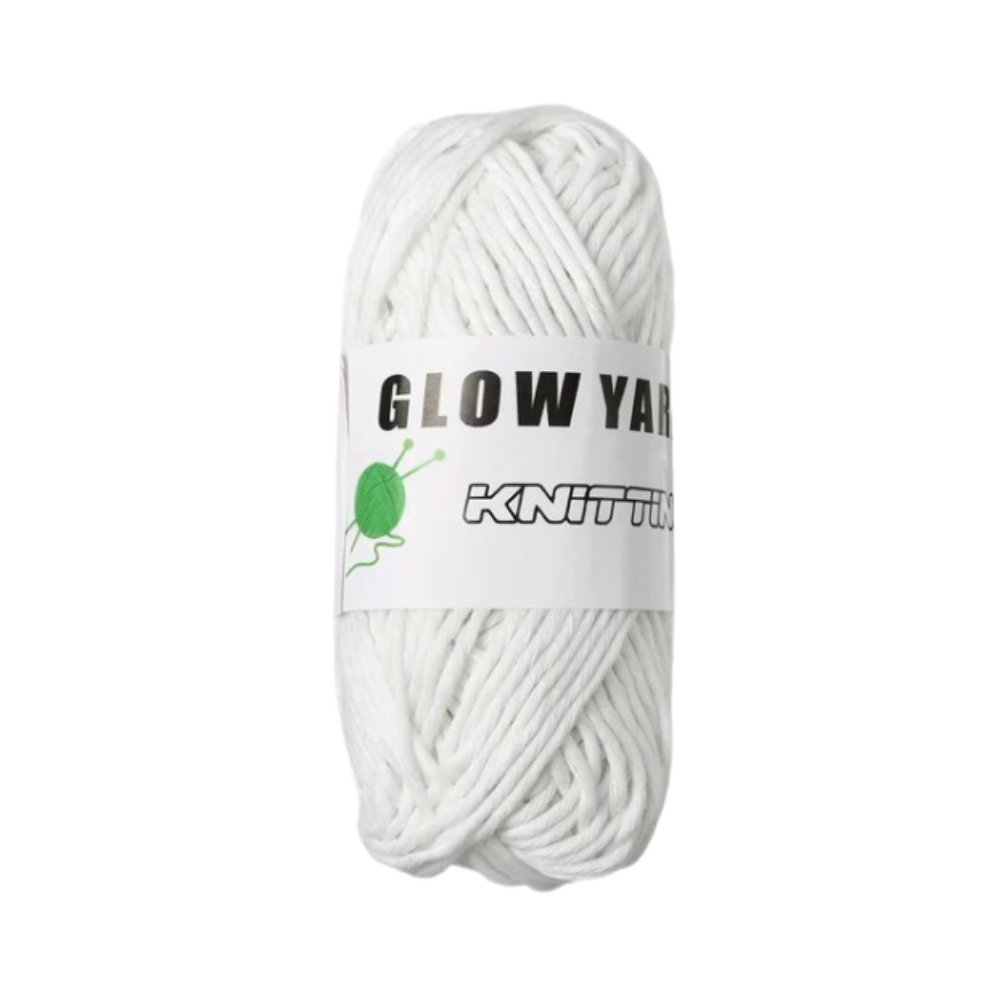 Suave ovillo fosforescente

 -Blanco - Ozerty