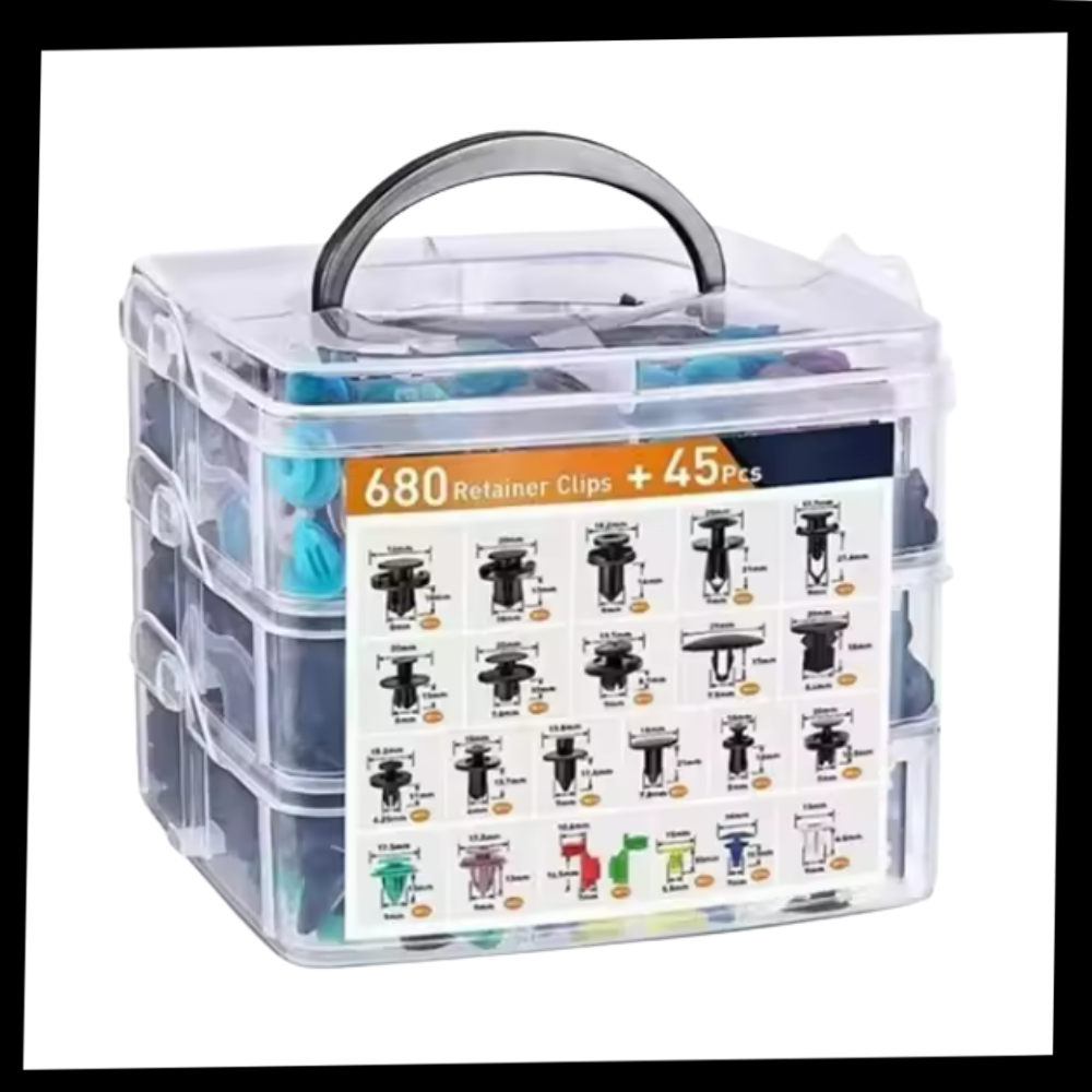 Kit completo de remaches para coche - Ozerty