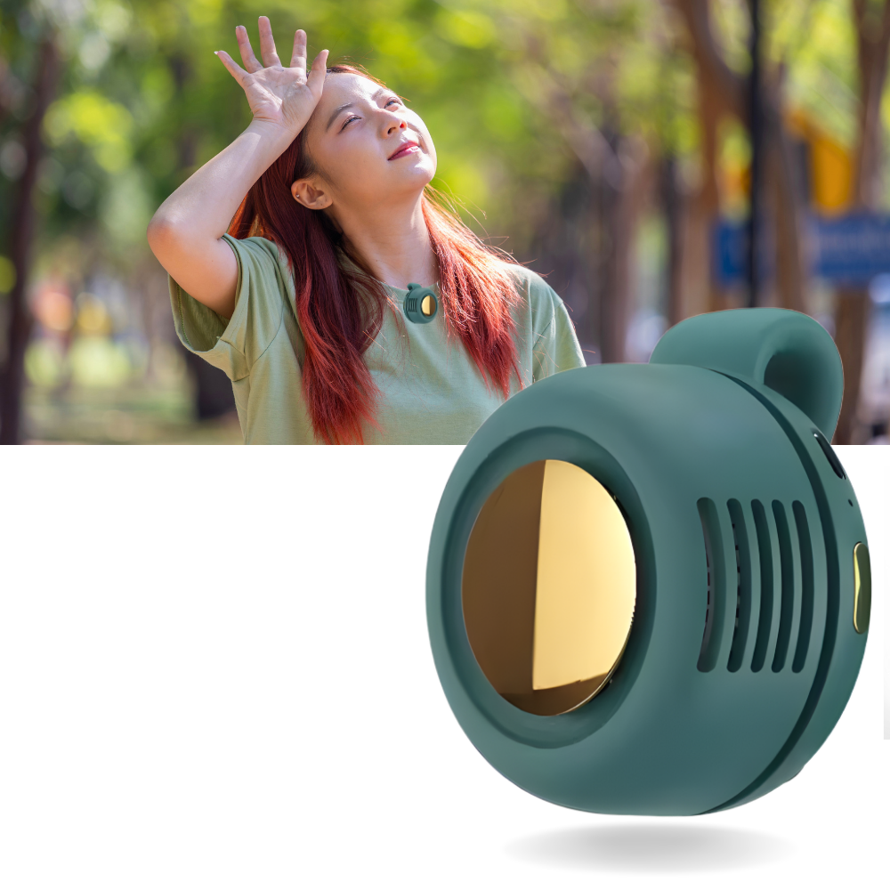Ventilador de clip 360º, cómodo y discreto - Ozerty