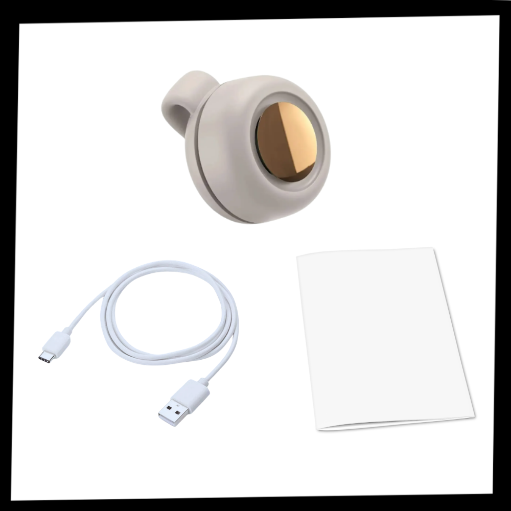 Ventilador de clip 360º, cómodo y discreto - Ozerty