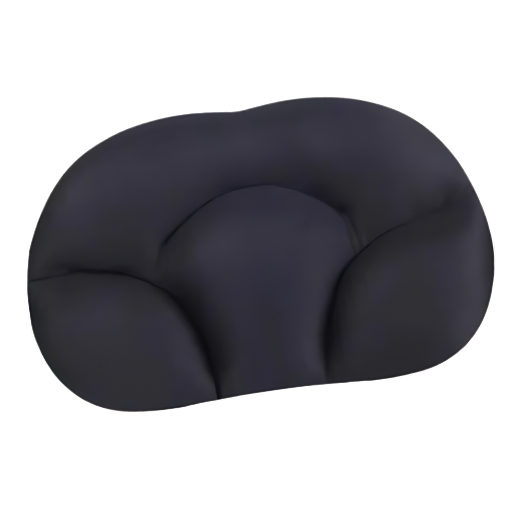 Almohada de microesferas refrigerantes con forma de nube -Negro - Ozerty