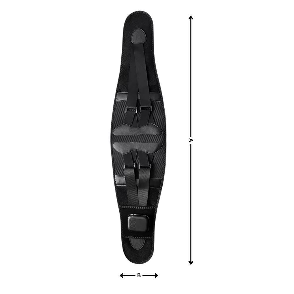 Masaje térmico para la ciática con corsé - Ozerty