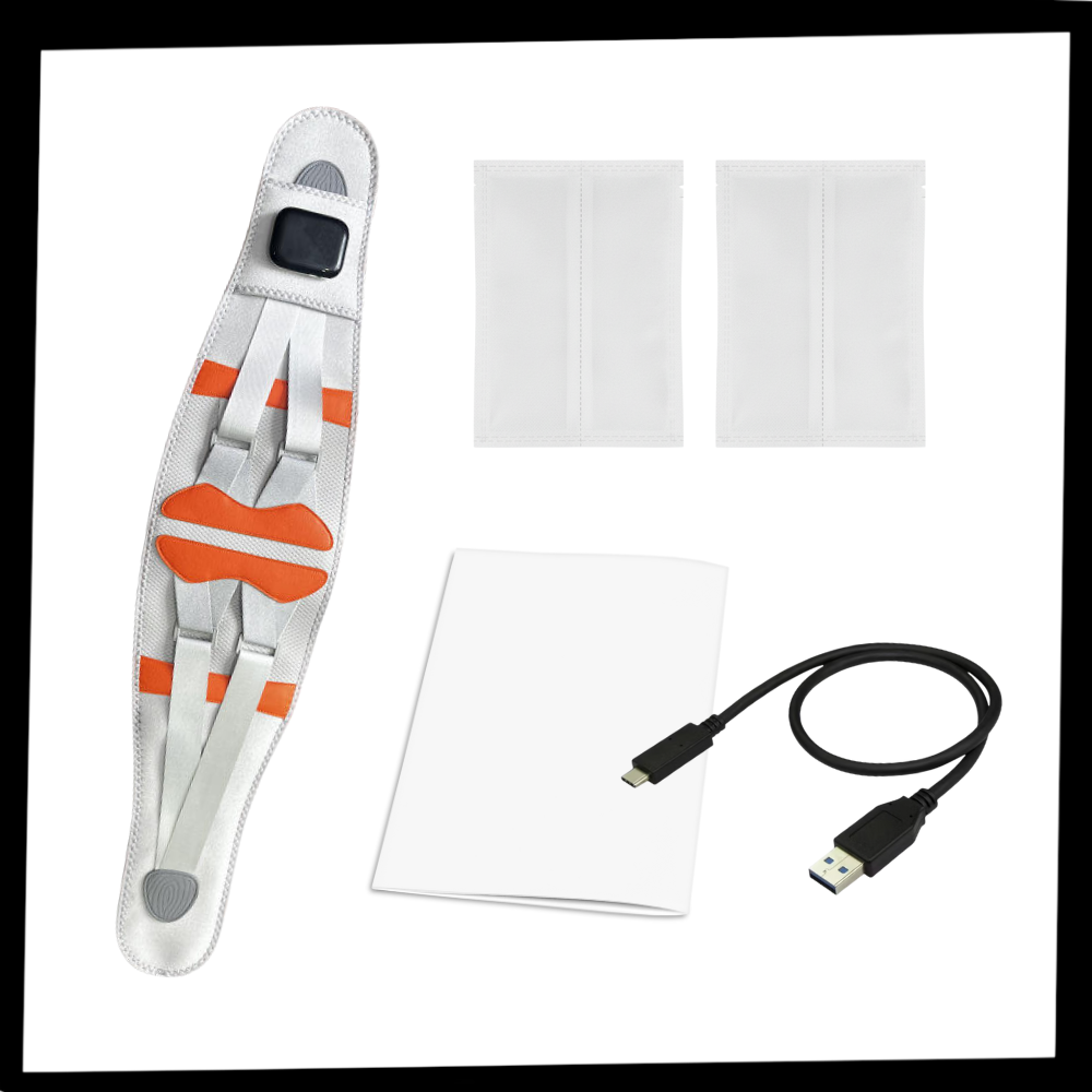 Masaje térmico para la ciática con corsé - Ozerty