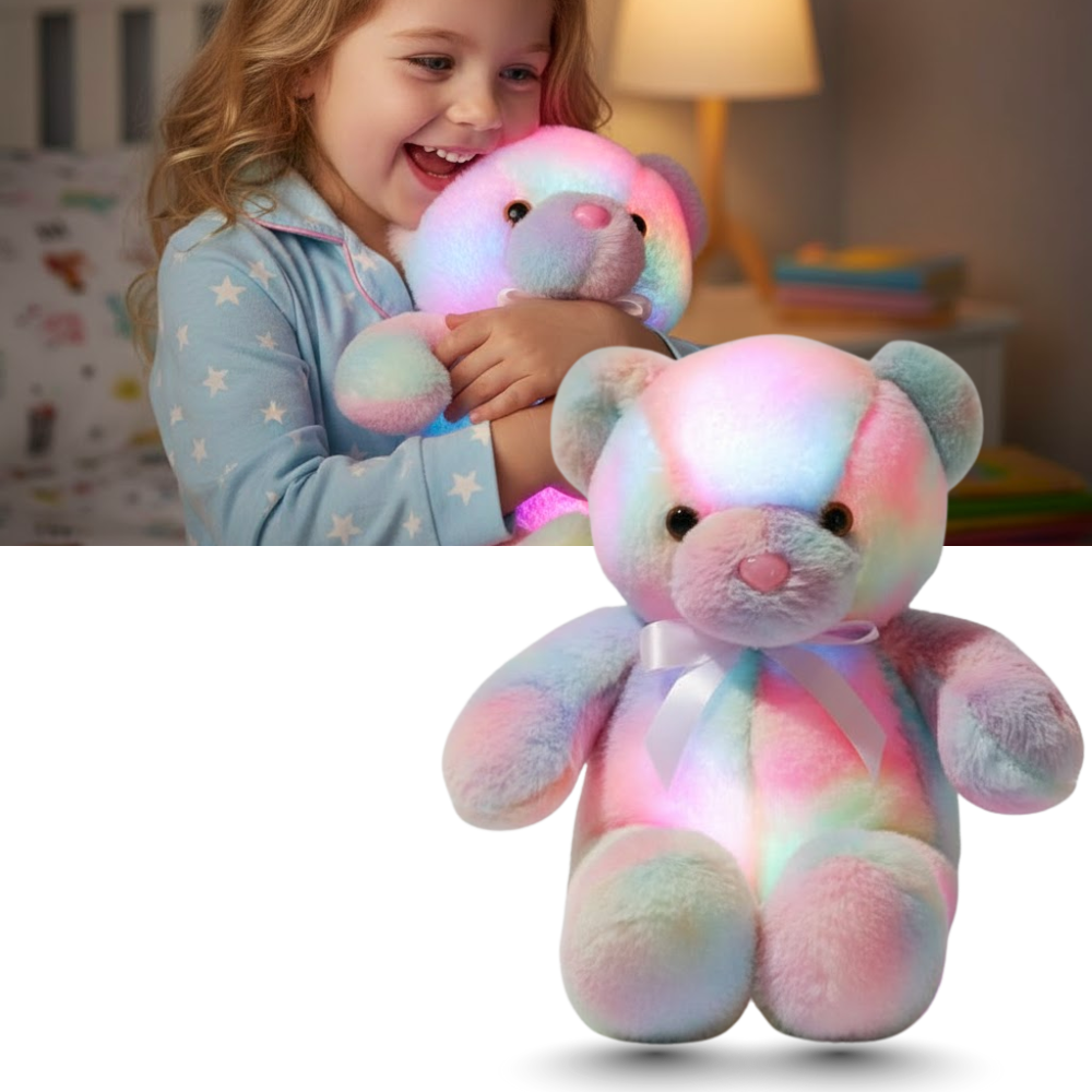 Osito de peluche Cuddly Glow - Ozerty