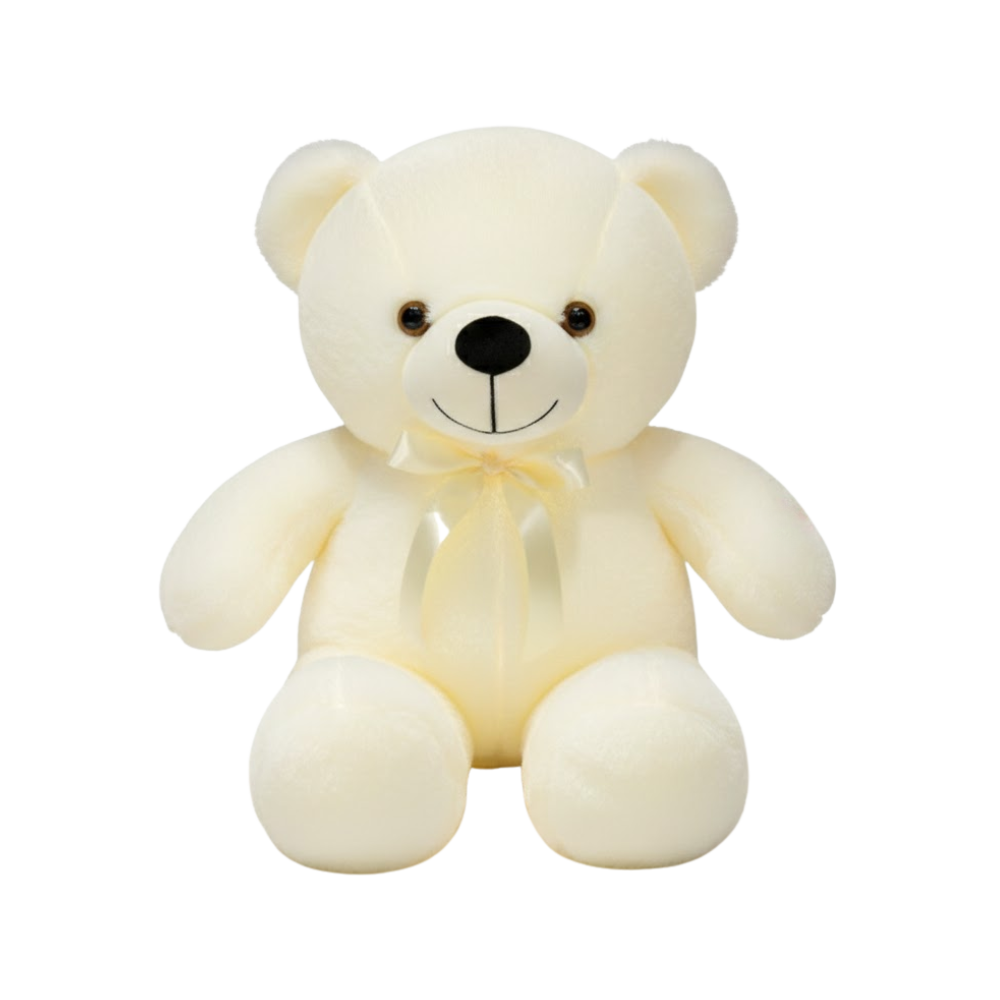 Osito de peluche Cuddly Glow -Blanco - Ozerty