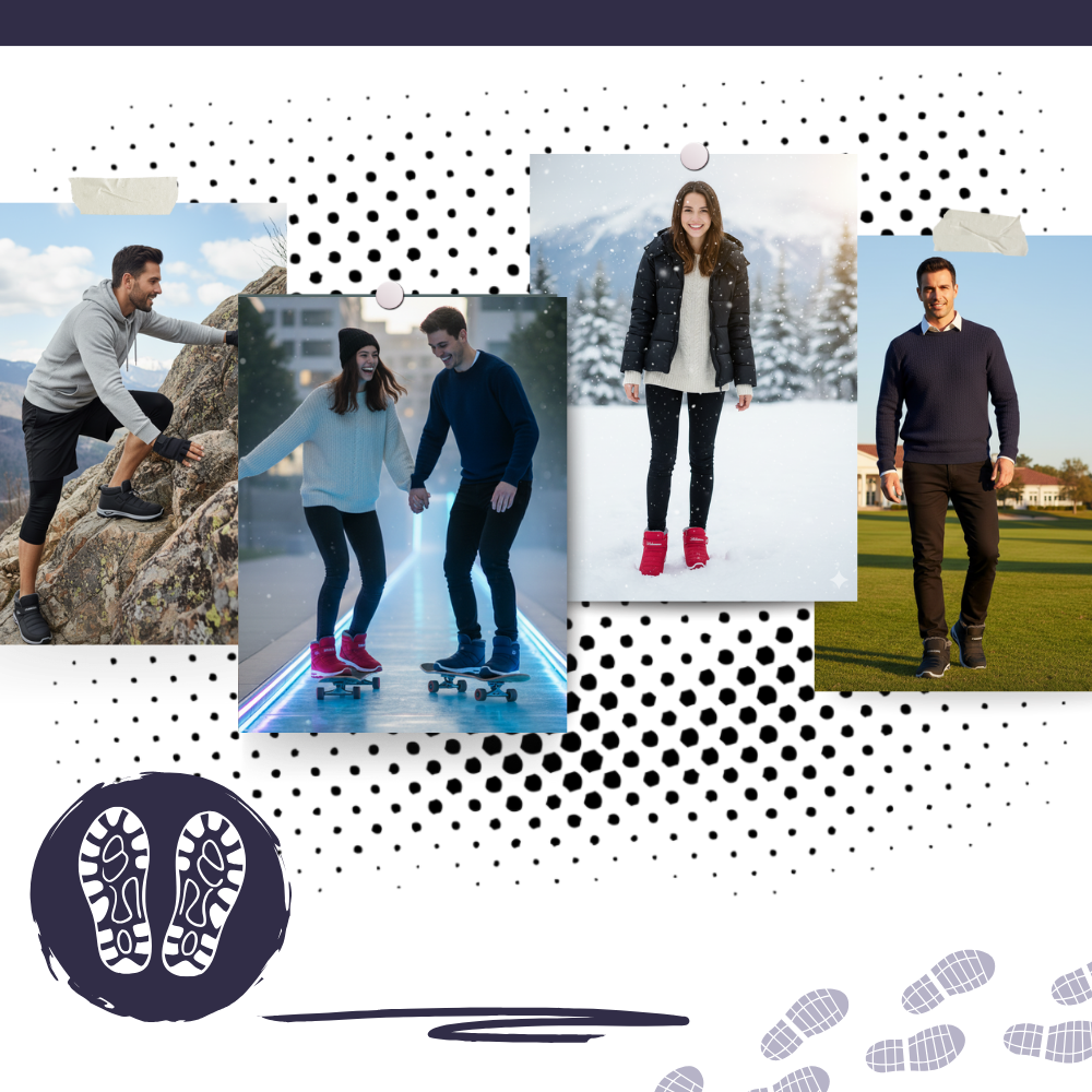 Botas térmicas acolchadas para invierno - Ozerty