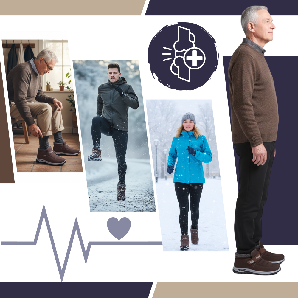 Botas térmicas acolchadas para invierno - Ozerty