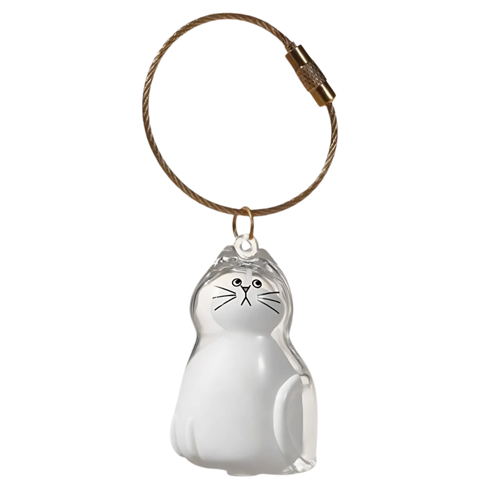 Llavero para pelo de gato -Escarchado - Ozerty