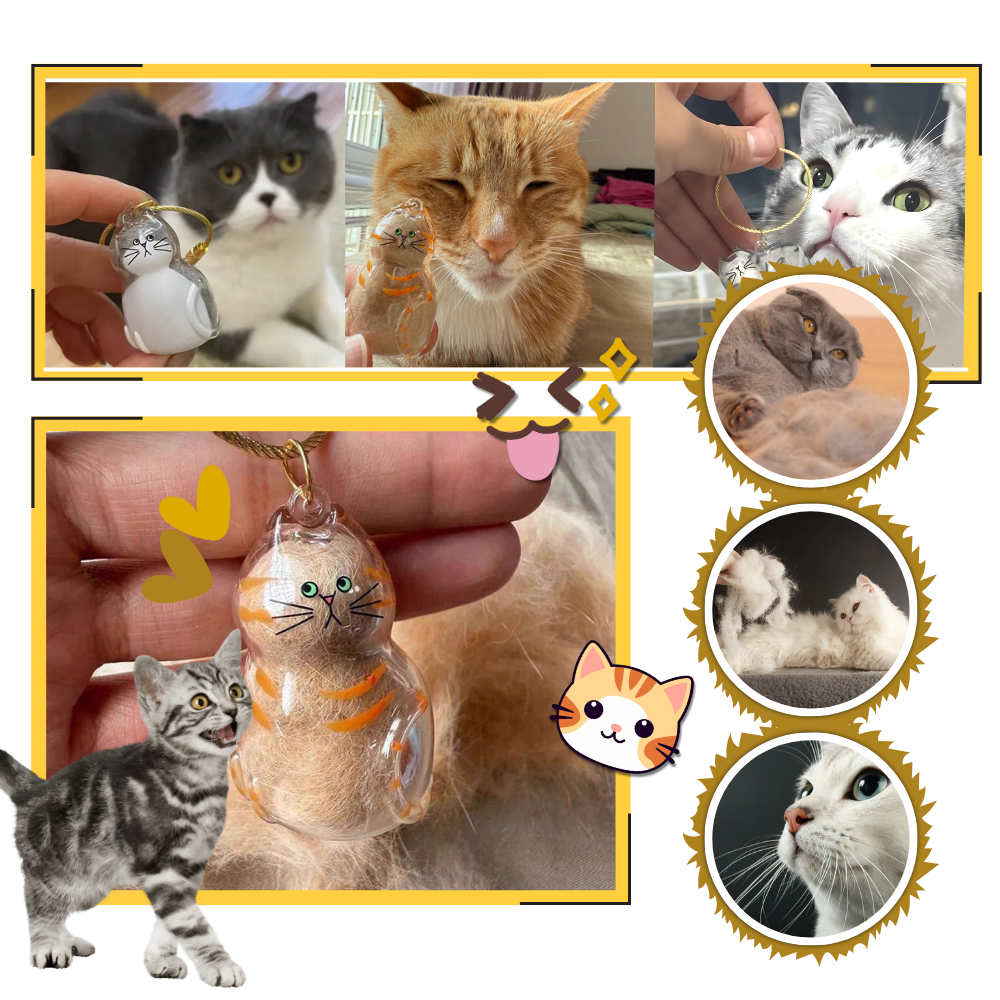 Llavero para pelo de gato - Ozerty
