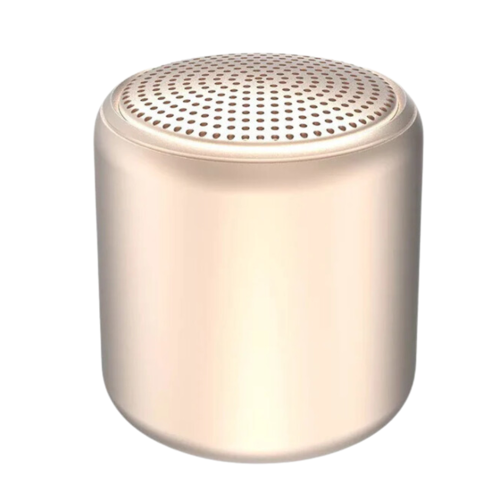 Mini altavoz Bluetooth Deep Bass -Oro - Ozerty