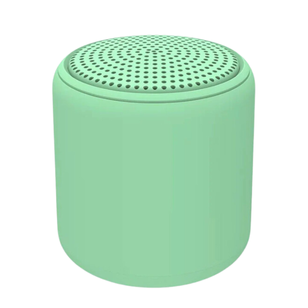 Mini altavoz Bluetooth Deep Bass -Verde claro - Ozerty