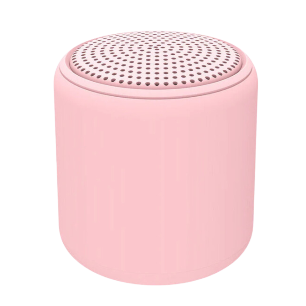 Mini altavoz Bluetooth Deep Bass -Rosa cerezo - Ozerty