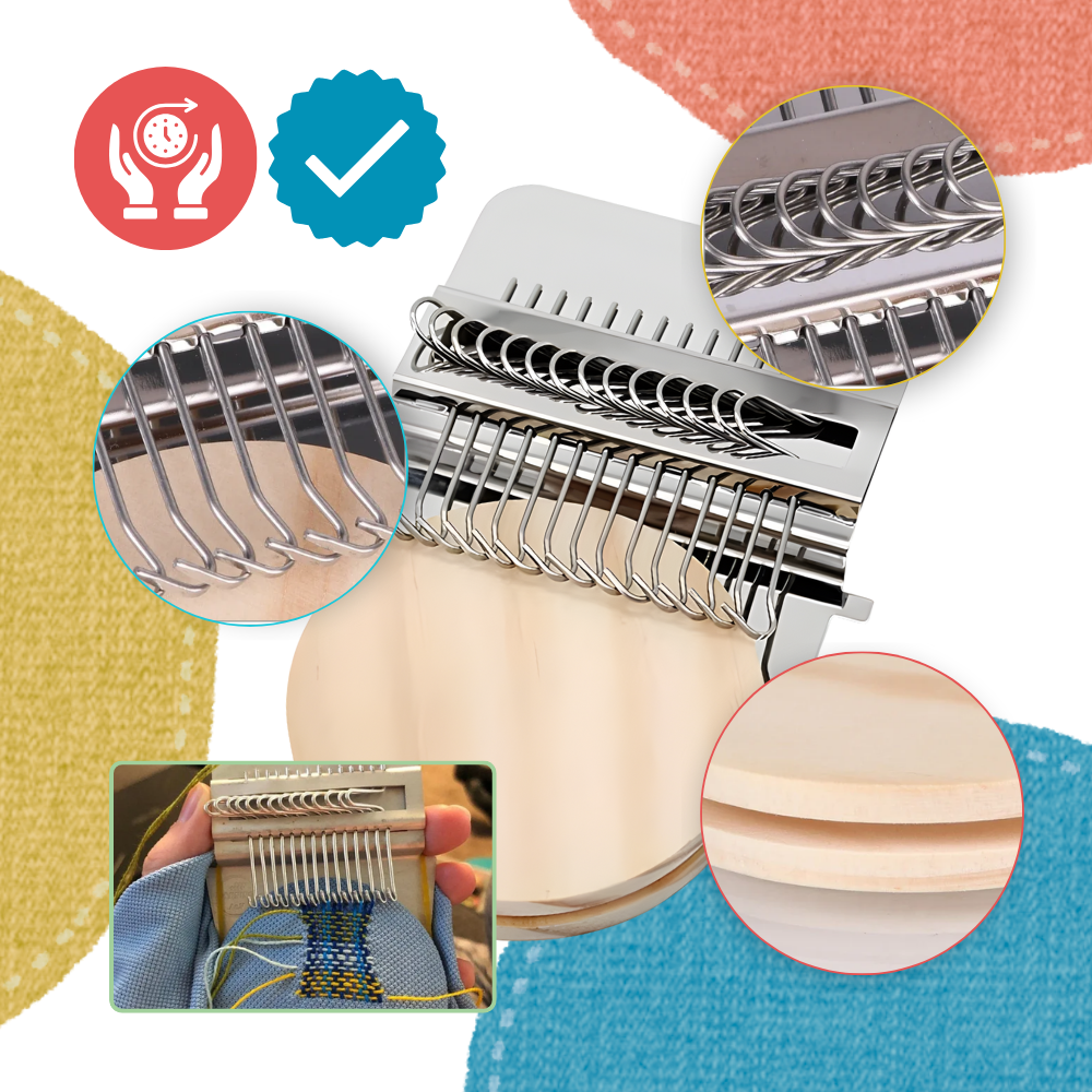 Telar de reparación de tejidos DIY - Ozerty