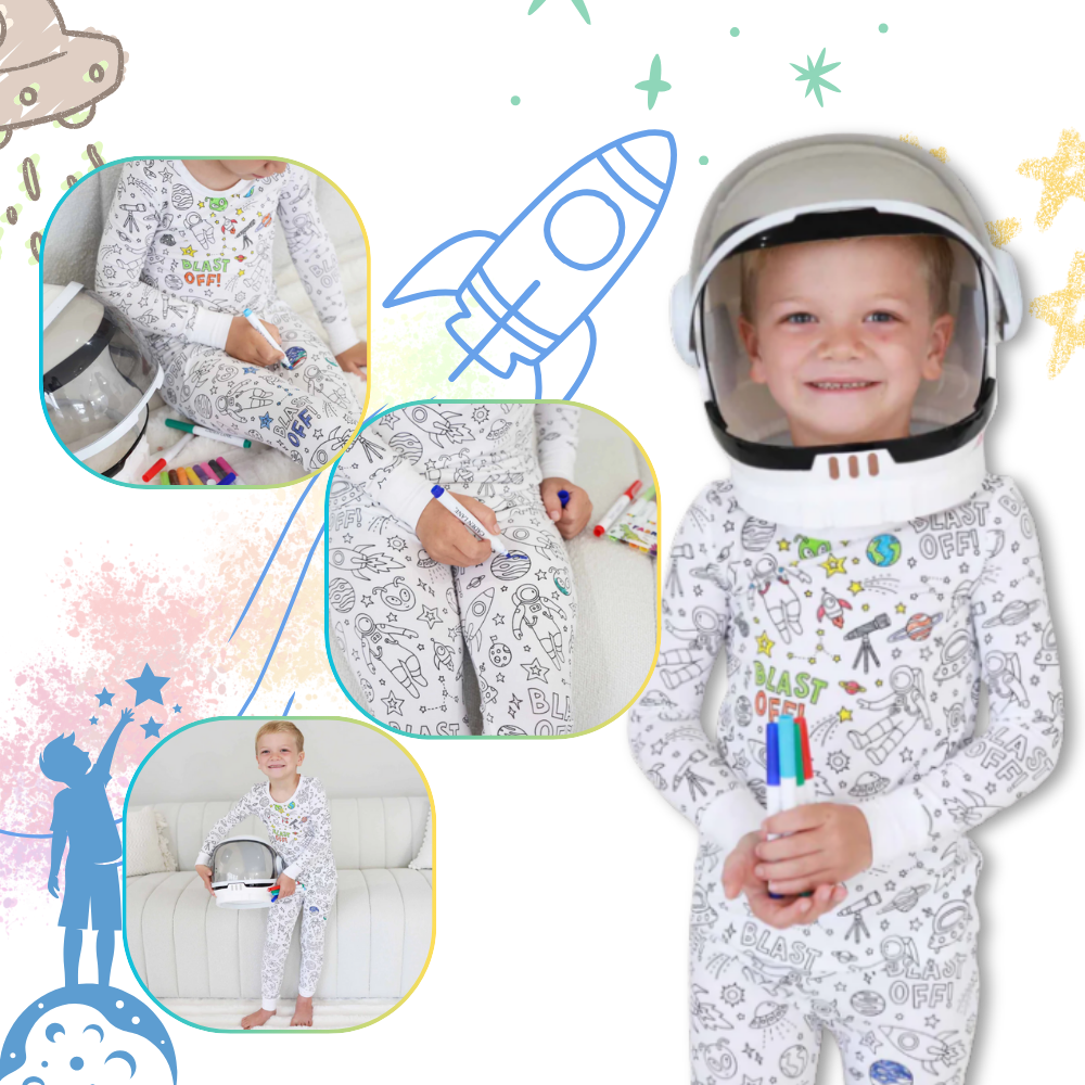 Pijama coloreable - Ozerty