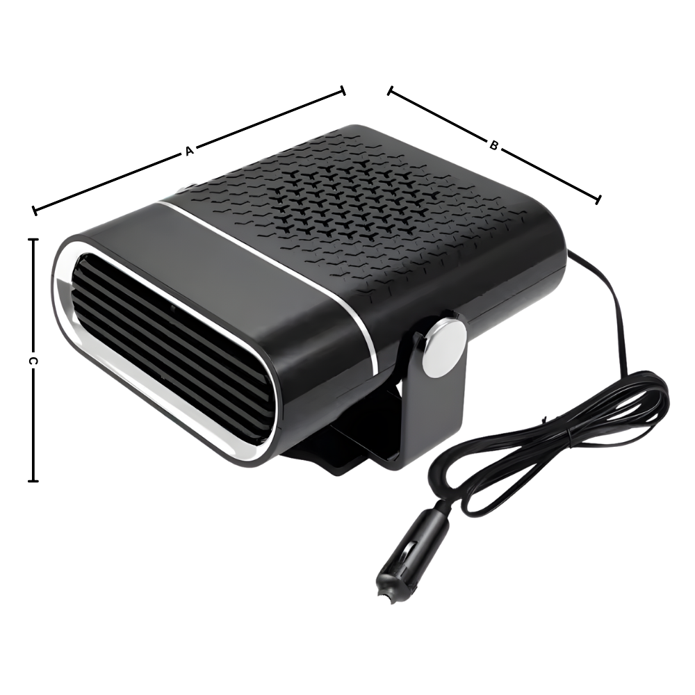 Desempañador portátil doble para coche - Ozerty