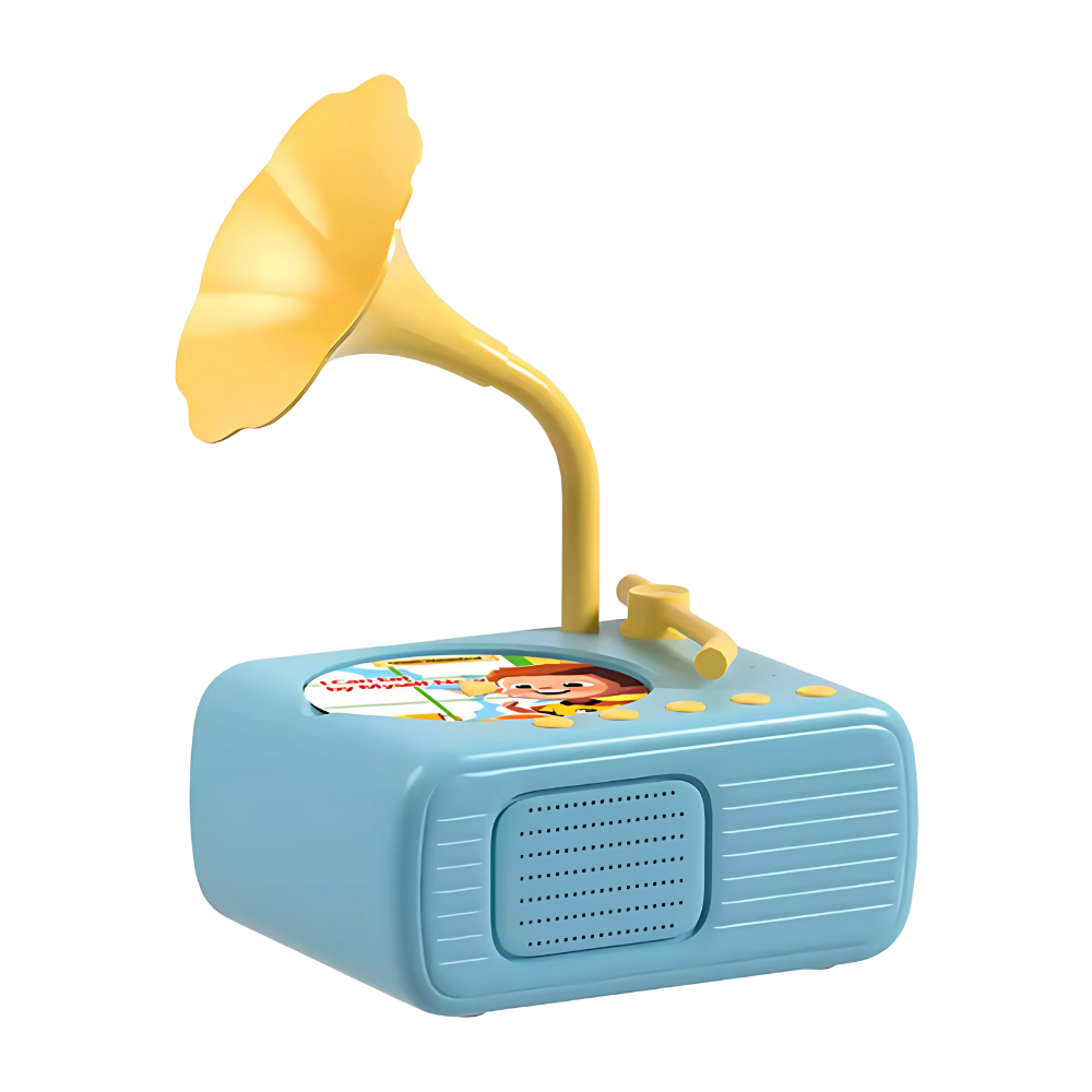 Juguete educativo retro con sonido -Azul - Ozerty