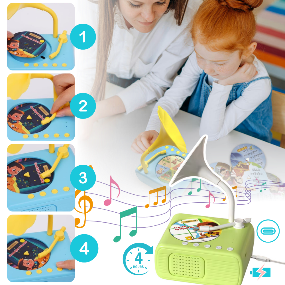 Juguete educativo retro con sonido - Ozerty