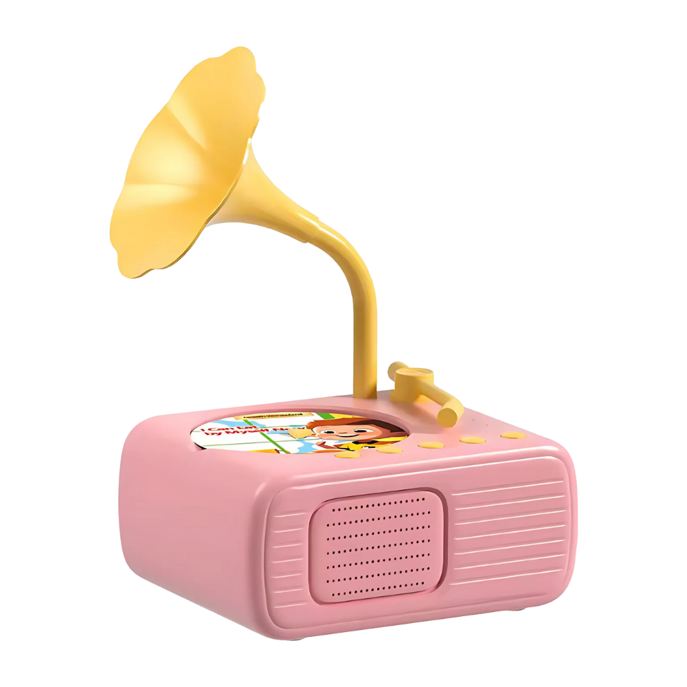 Juguete educativo retro con sonido -Rosa - Ozerty