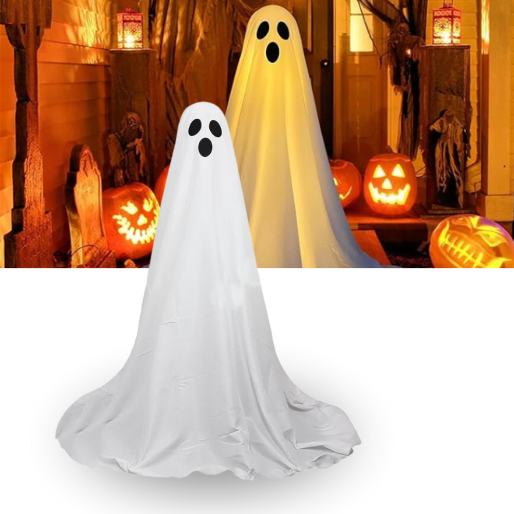 Luminoso fantasma de Halloween para jardín - Ozerty