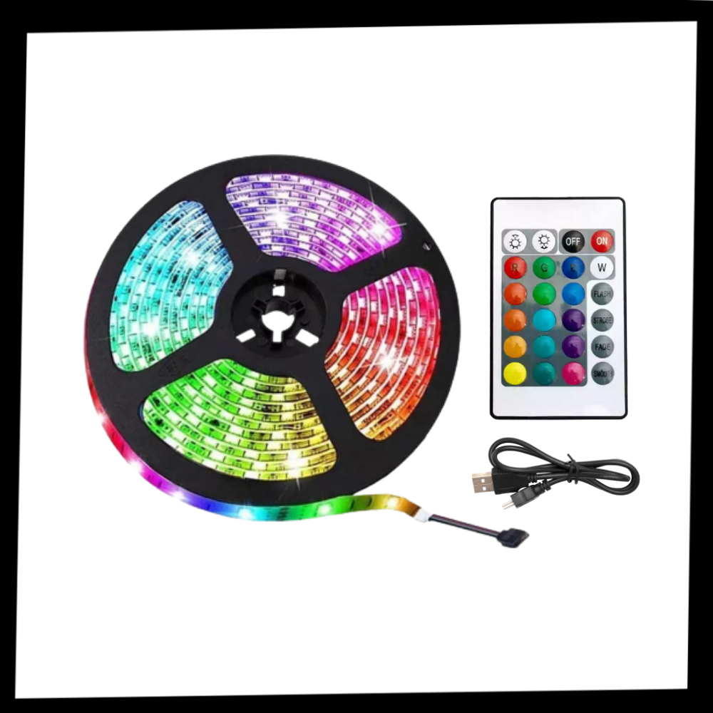 Tira LED RGB de bajo consumo

 - Ozerty