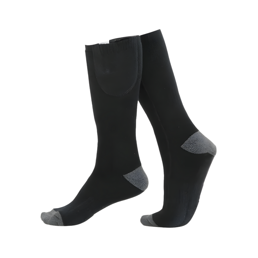 Calcetines eléctricos ergonómicos -Negro - Ozerty