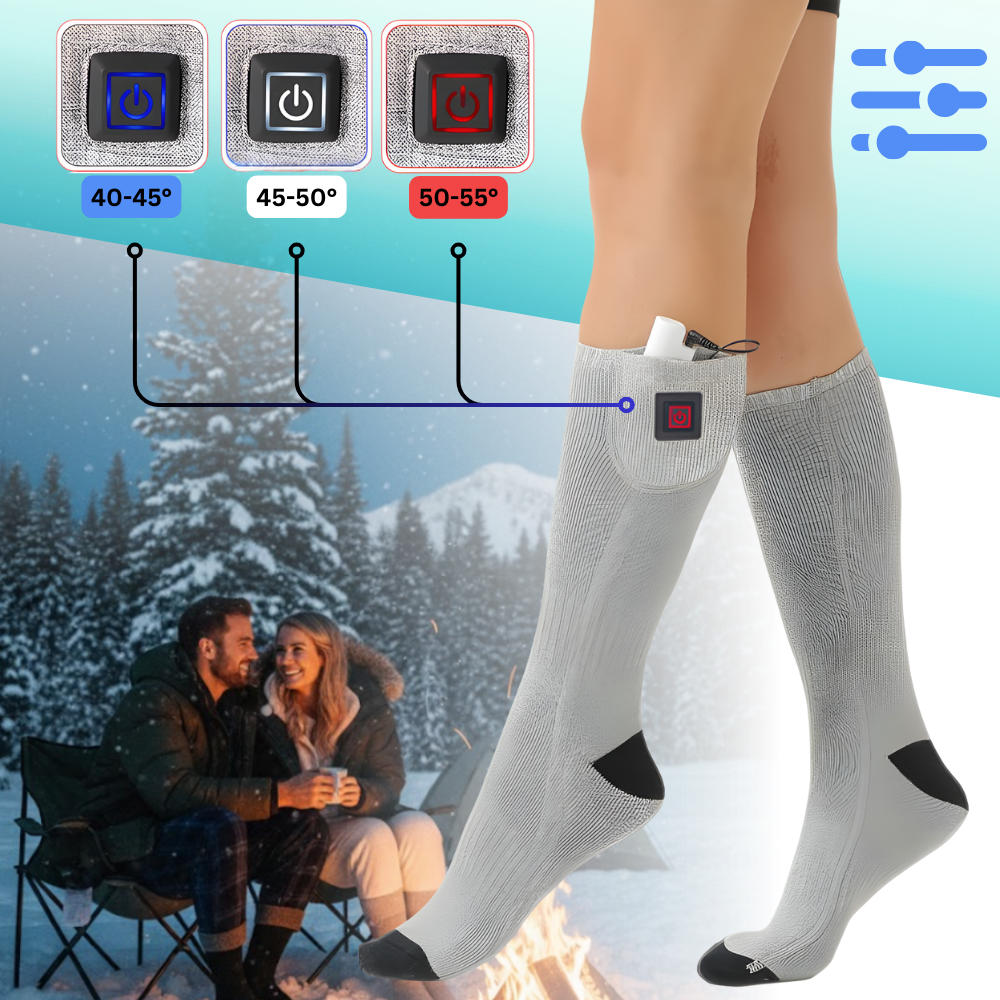 Calcetines eléctricos ergonómicos - Ozerty