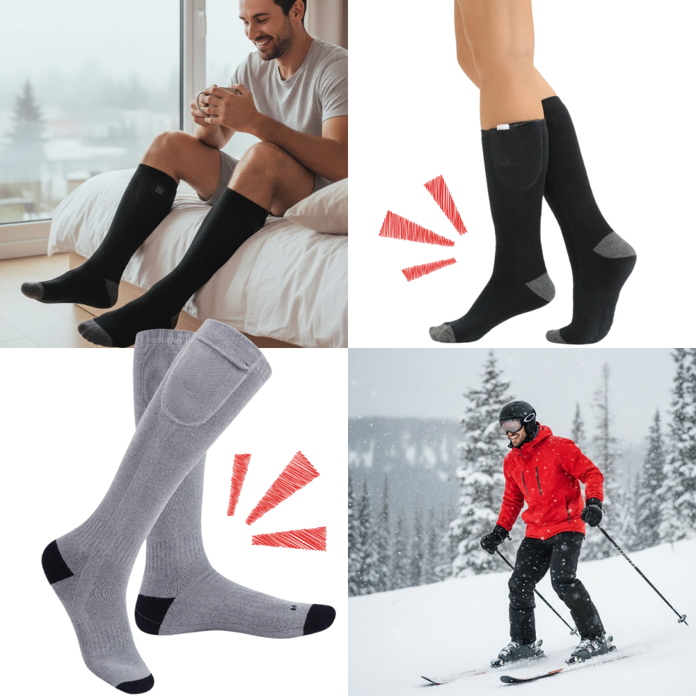Calcetines eléctricos ergonómicos - Ozerty
