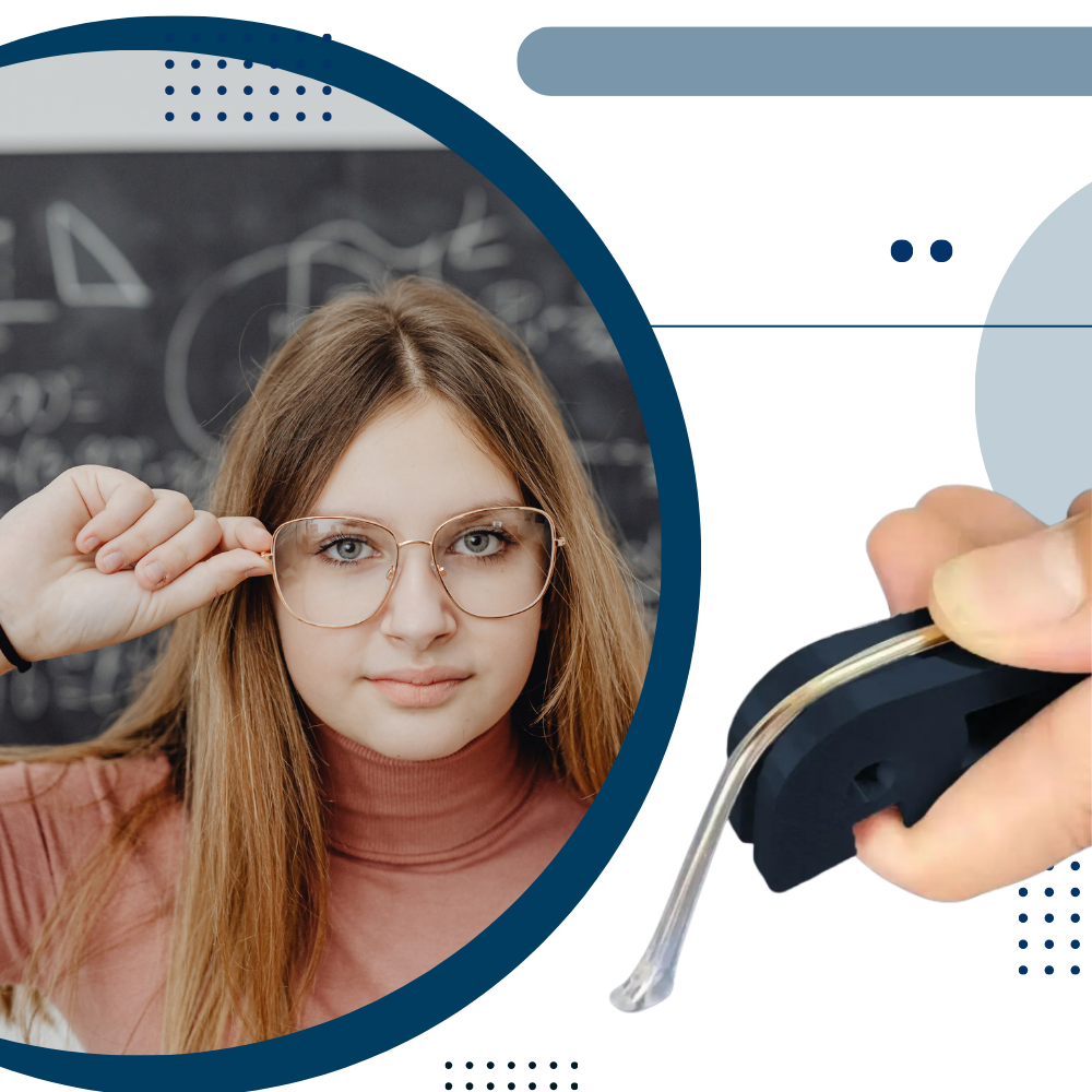 Estructura ergonómica Herramienta de ajuste de gafas de seguridad - Ozerty