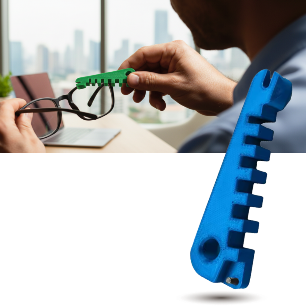 Estructura ergonómica Herramienta de ajuste de gafas de seguridad - Ozerty