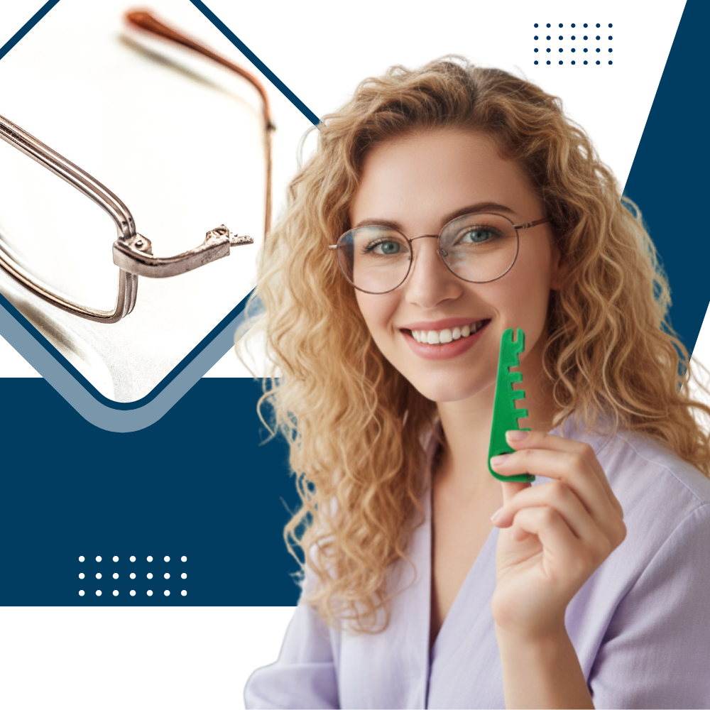 Estructura ergonómica Herramienta de ajuste de gafas de seguridad - Ozerty