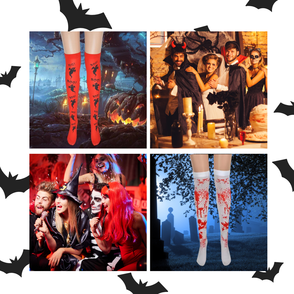 Calcetines de compresión para Halloween - Ozerty