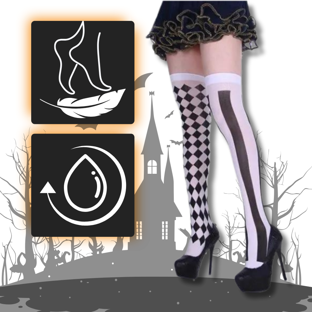 Calcetines de compresión para Halloween - Ozerty