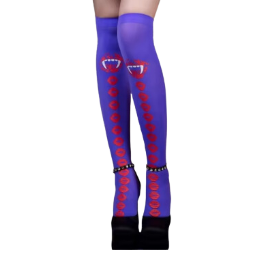 Calcetines de compresión para Halloween -Brujita - Ozerty