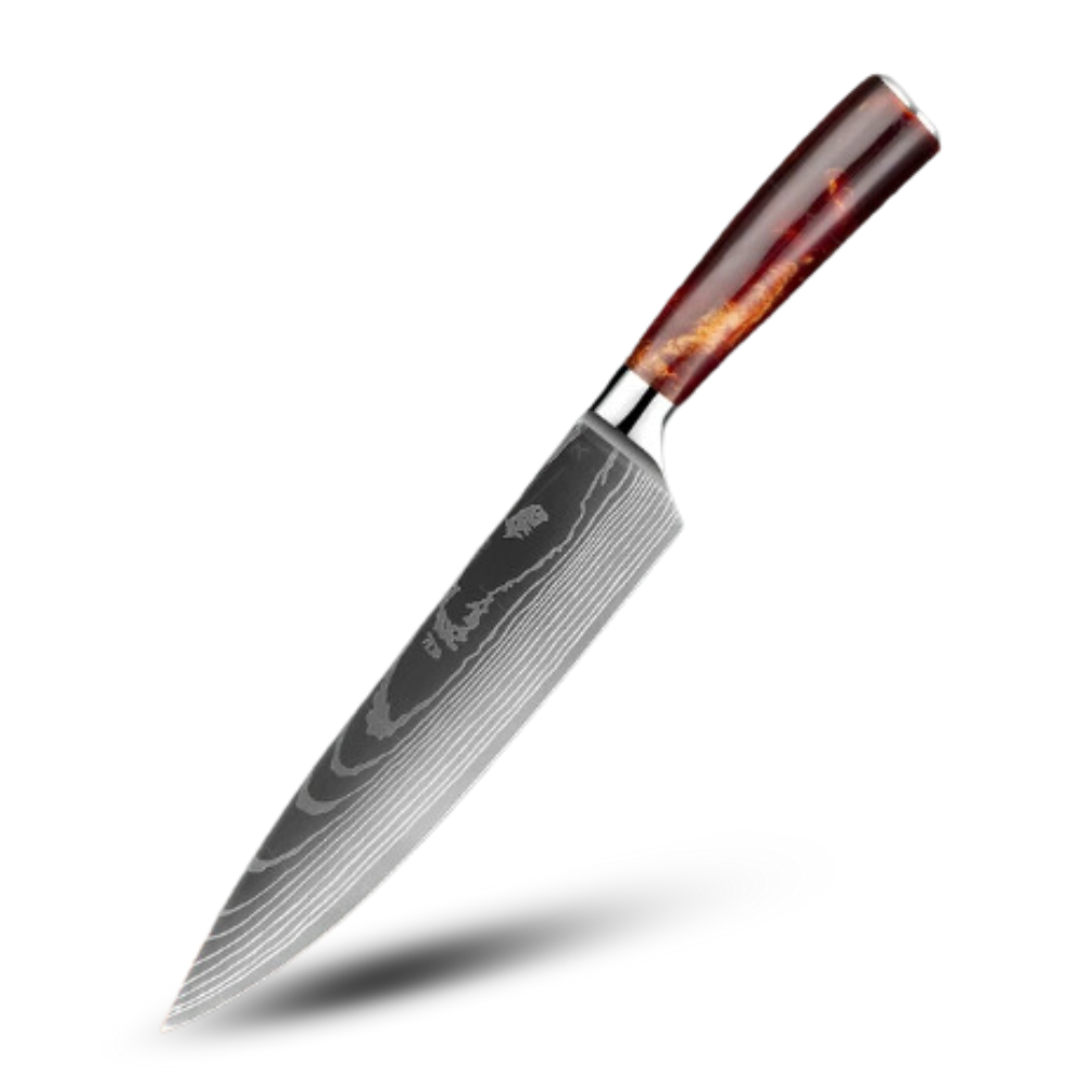 Cuchillos japoneses de la colección Fire Land

 -Gyutoh - Cuchillo de chef 20cm - Ozerty