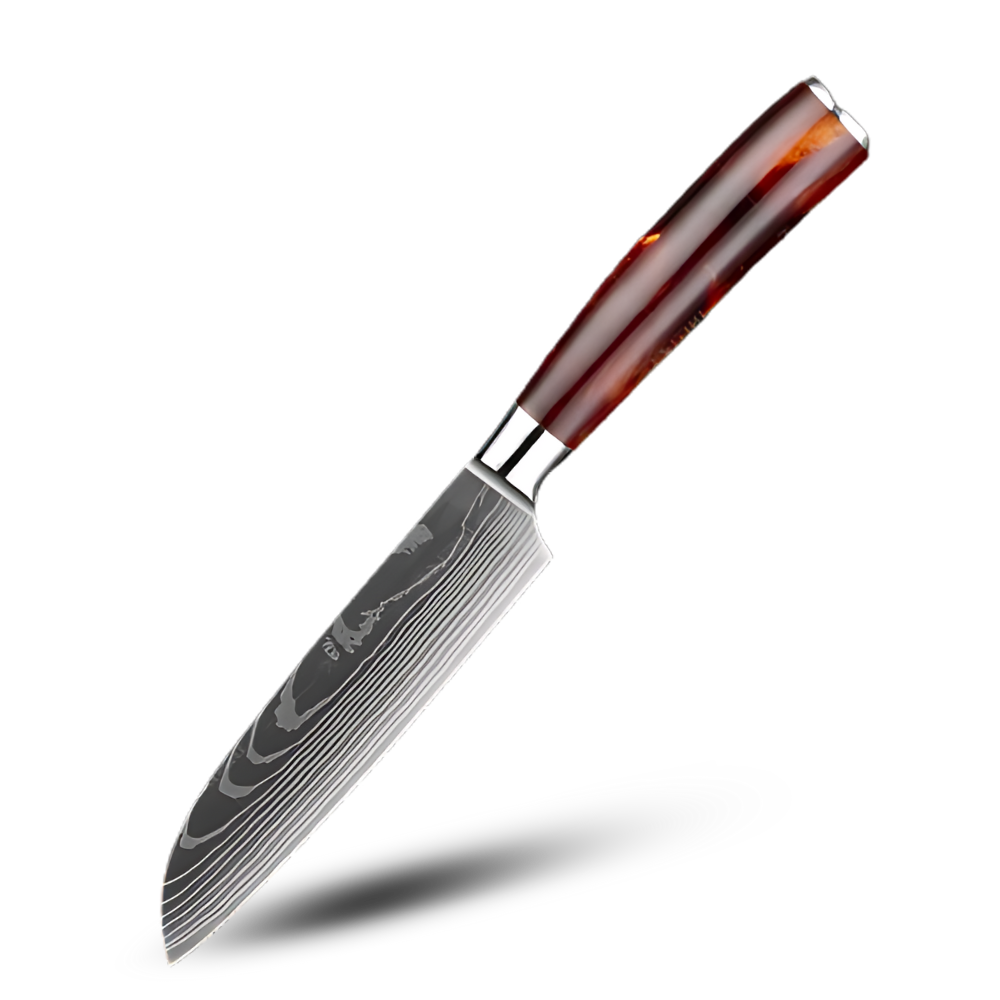 Cuchillos japoneses de la colección Fire Land

 -Cuchillo Nakiri 18cm - Ozerty