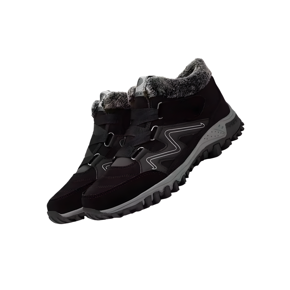 Zapatos cálidos de invierno con forro polar