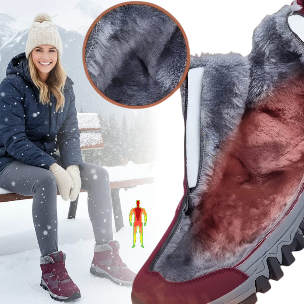 Zapatos cálidos de invierno con forro polar - Ozerty