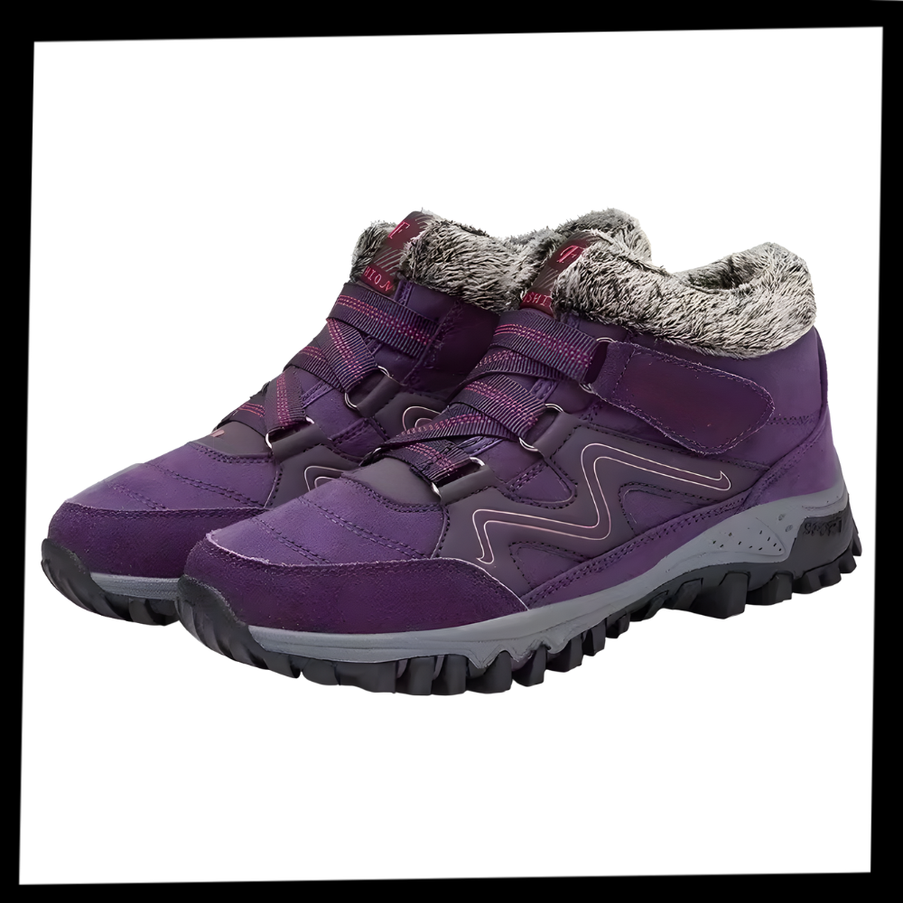 Zapatos cálidos de invierno con forro polar - Ozerty