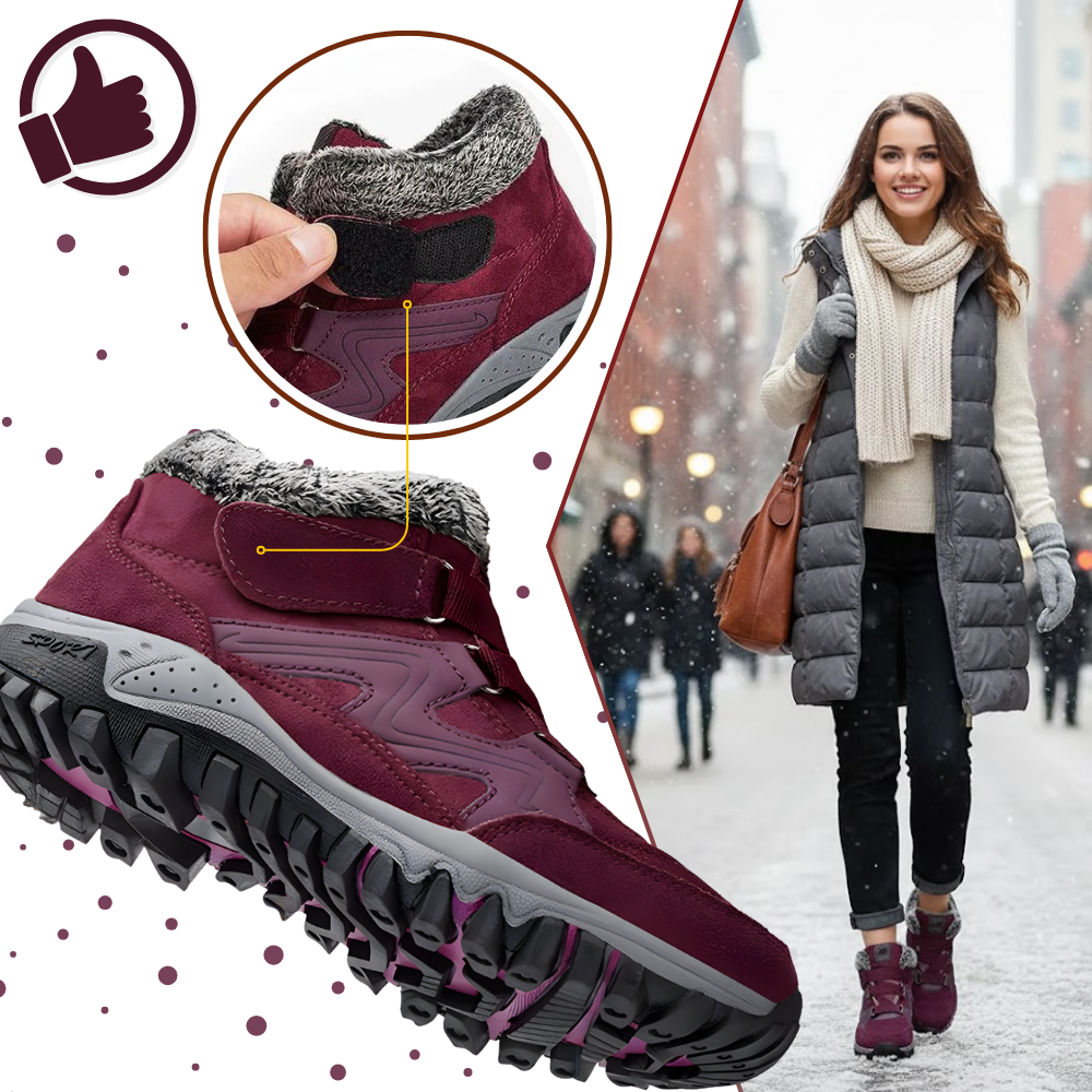 Zapatos cálidos de invierno con forro polar - Ozerty