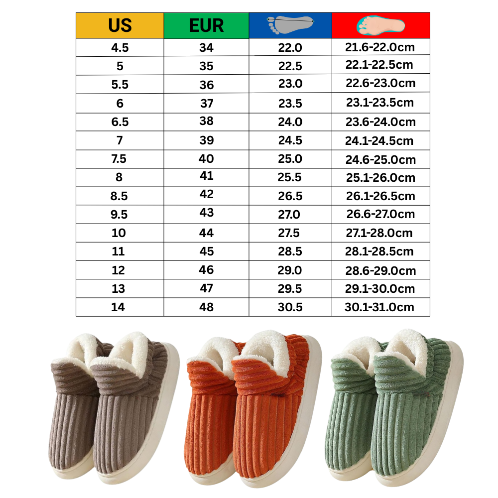 Zapatillas de felpa mullidas - Ozerty