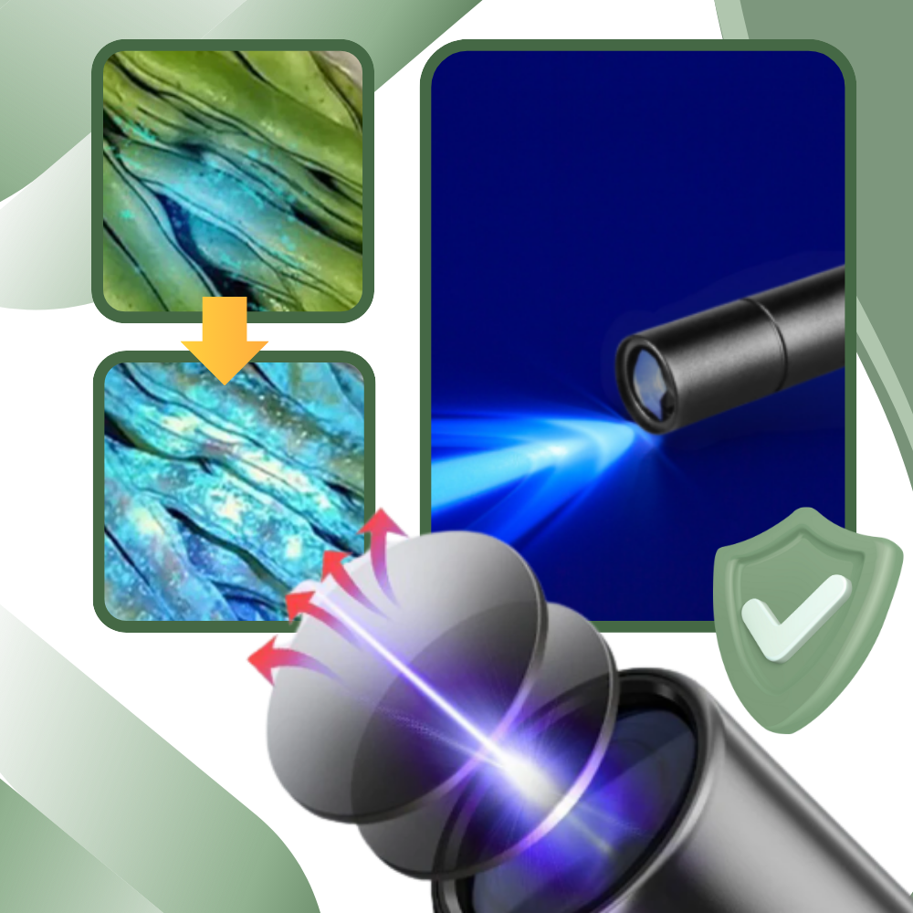 Luz UV multiusos para inspección de alimentos - Ozerty