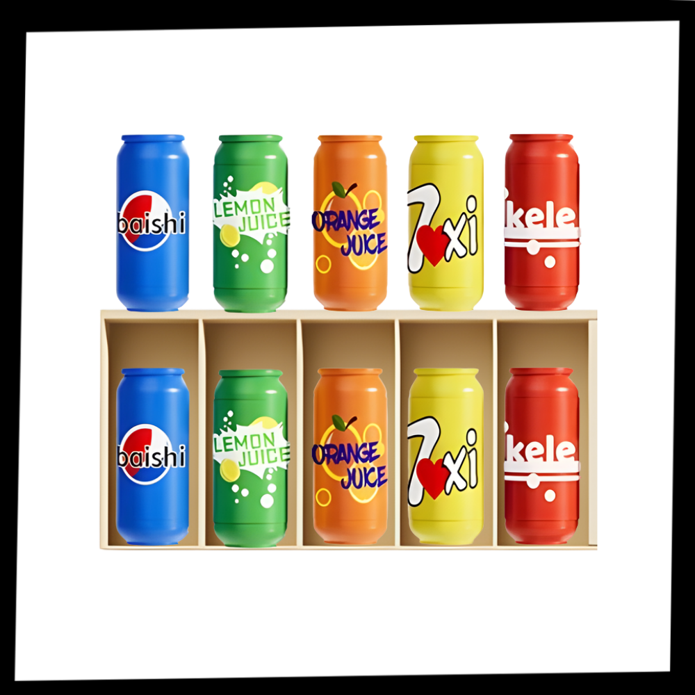 Divertido juego de adivinar botellas para mejorar la memoria - Ozerty