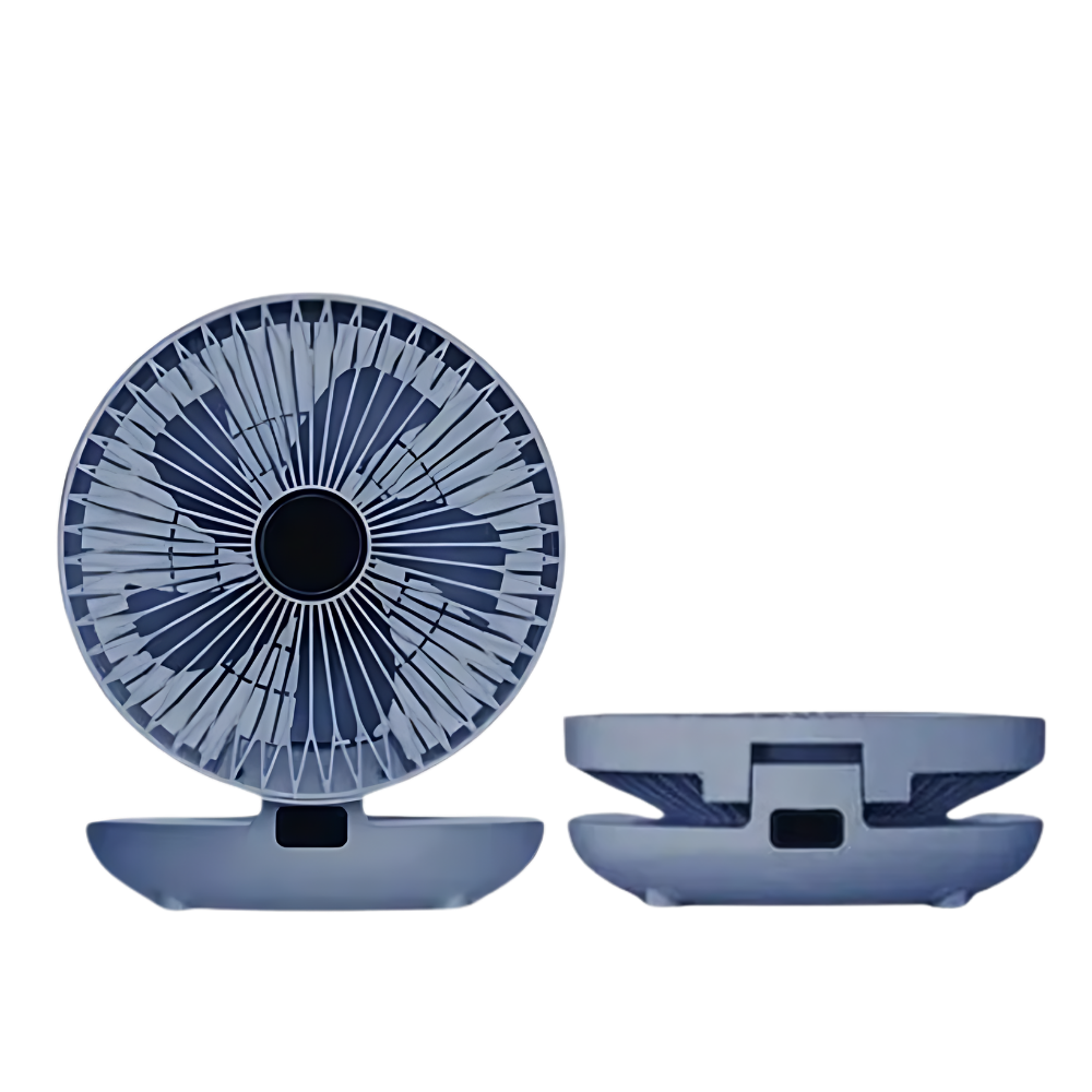 Ventilador portátil con flujo de aire suave

 -Azul - Ozerty