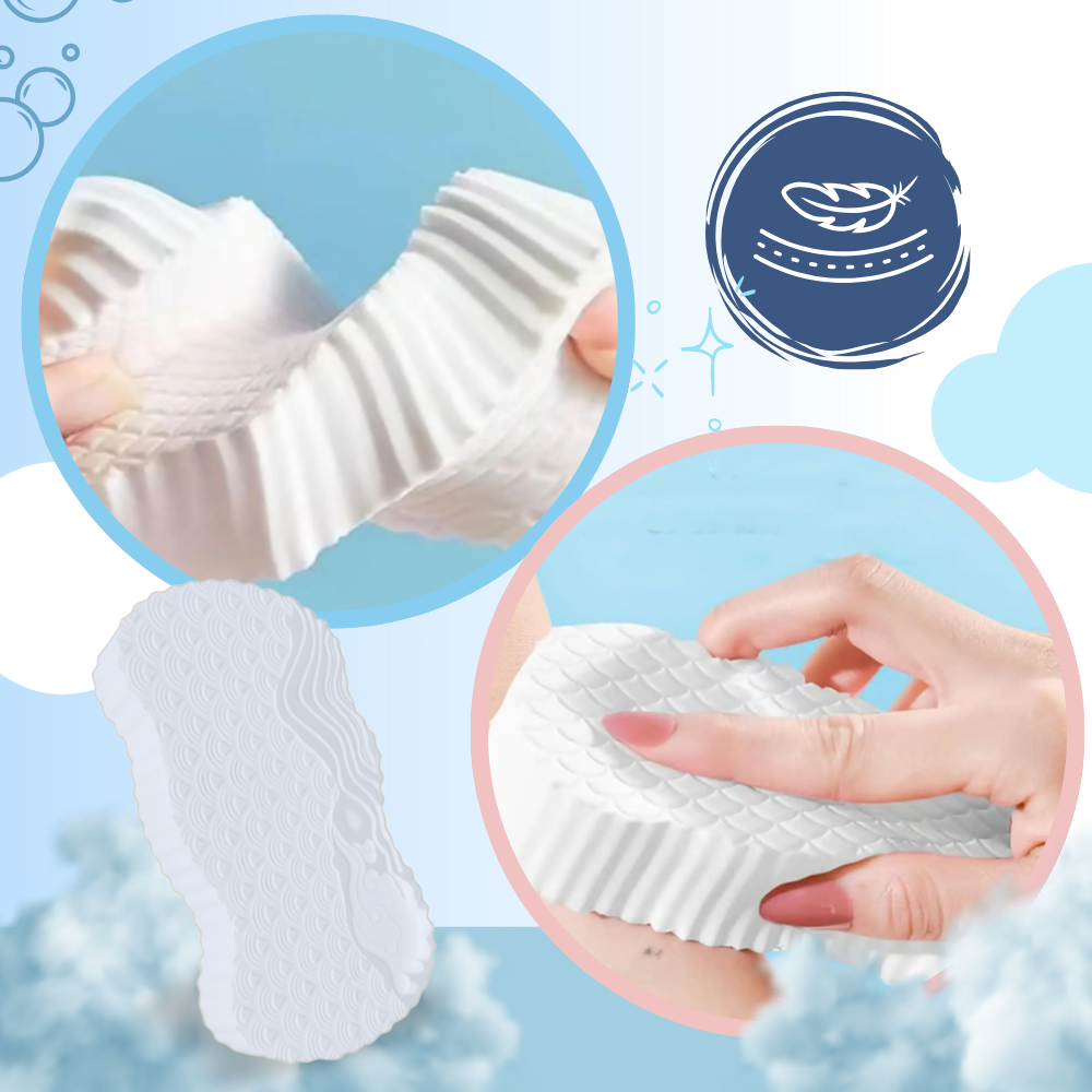 Esponja de baño sueva y exfoliante  - Ozerty