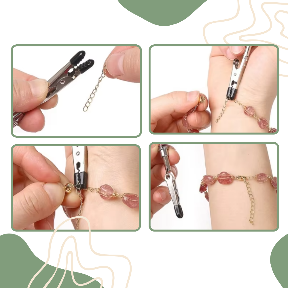 Herramienta de ayuda para sujeción de pulseras - Ozerty