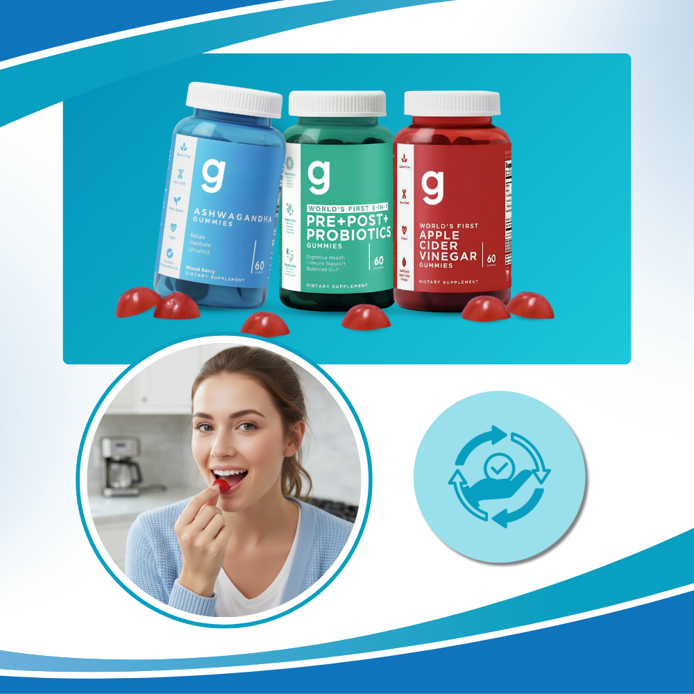 Gominolas de hierbas sin gluten - Ozerty