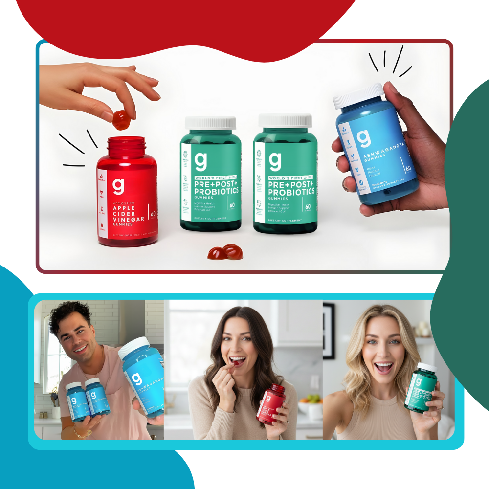 Gominolas de hierbas sin gluten - Ozerty