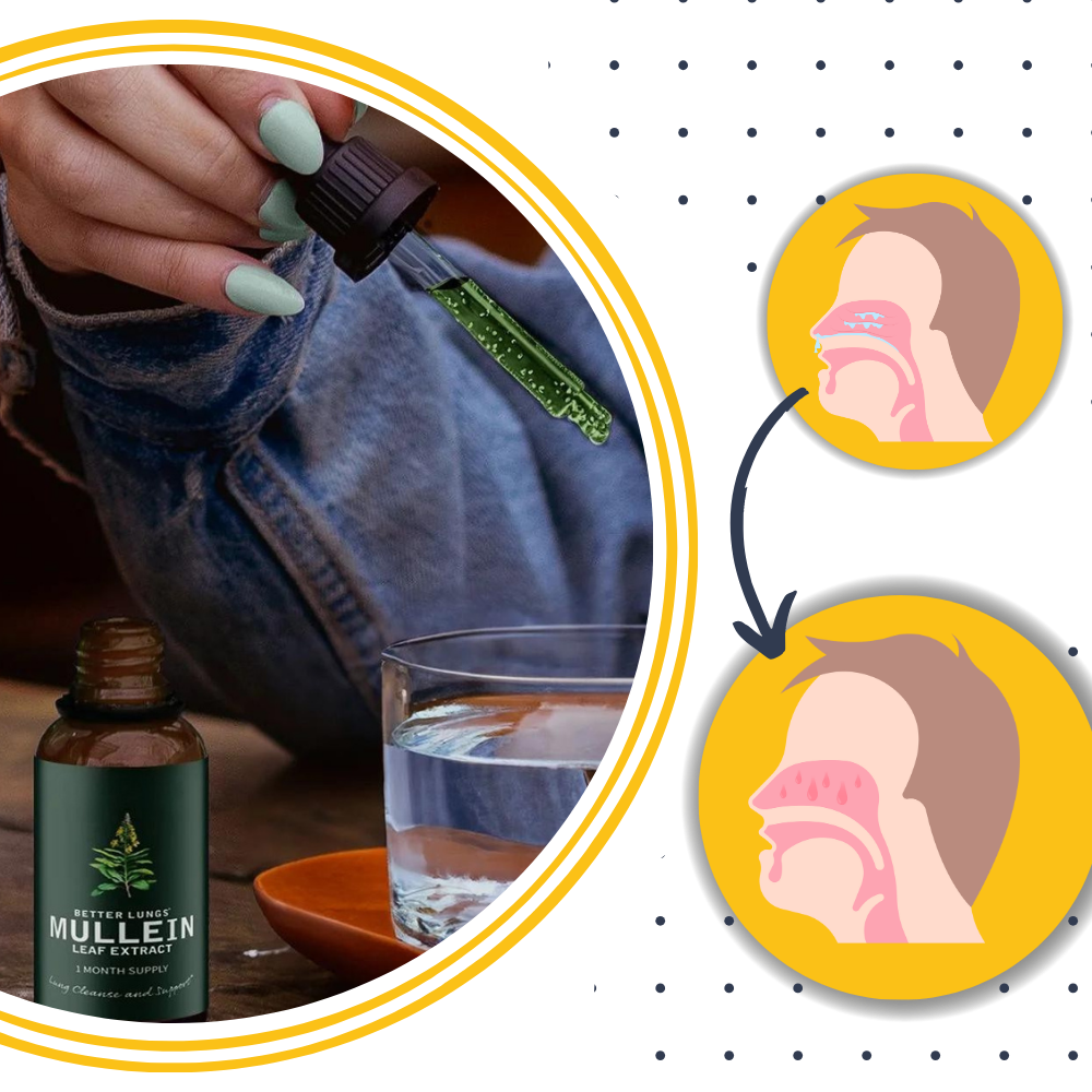 Gordolobo sin gluten para la salud pulmonar